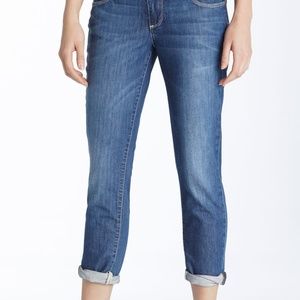Paige crop skinny denim pants